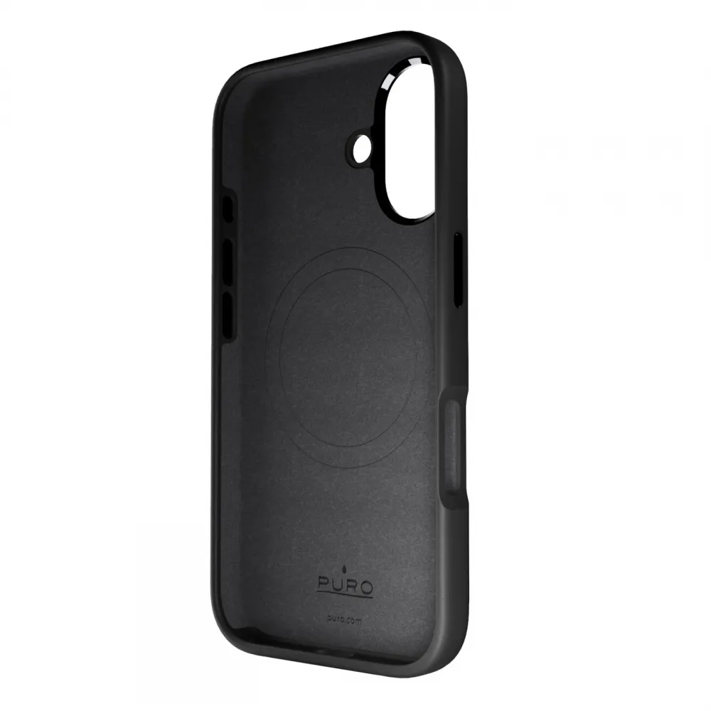 Maska Puro ICON MAG PRO za iPhone 16 6.1 crna