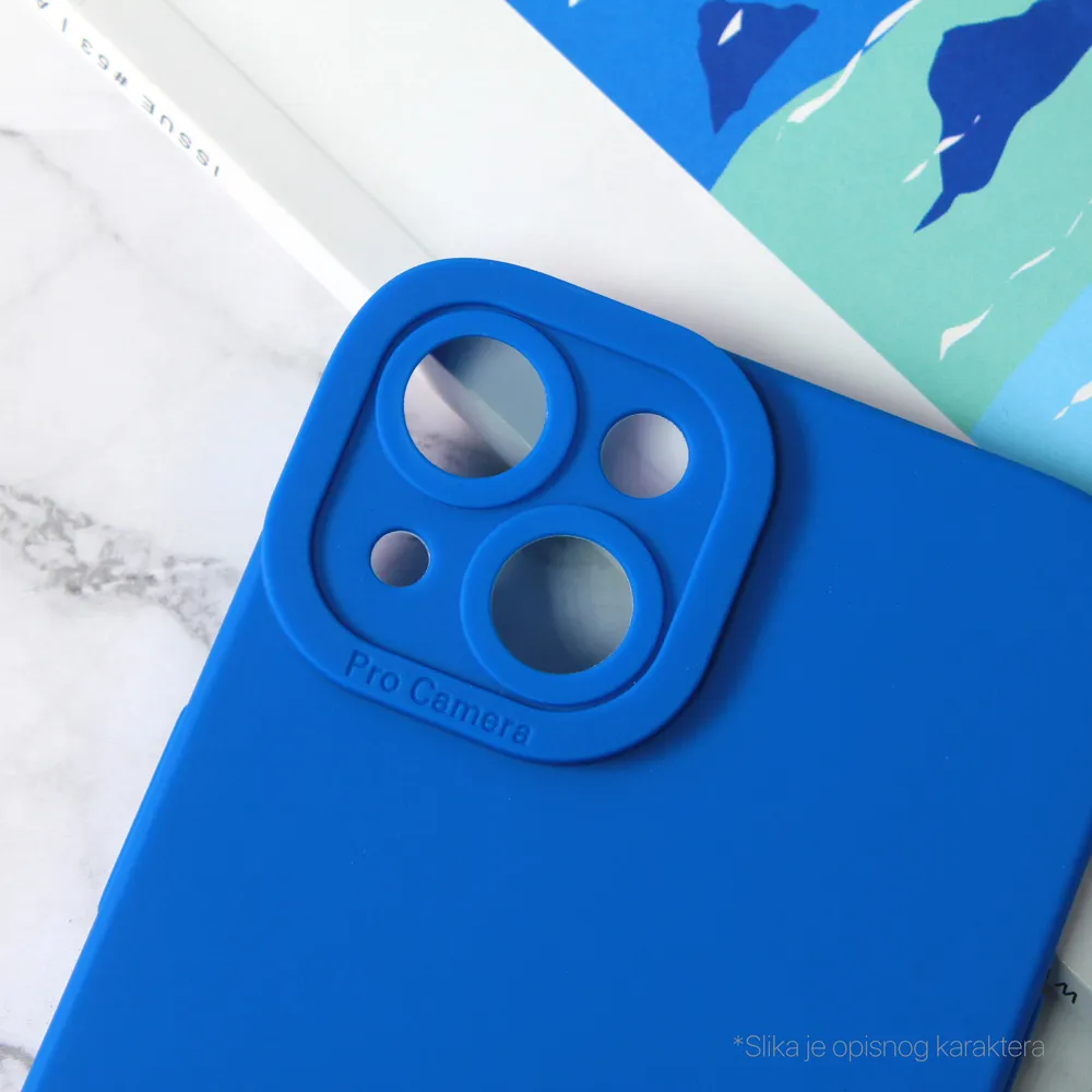 Maska Silikon Pro Camera za Samsung A536B Galaxy A53 5G svetlo plava