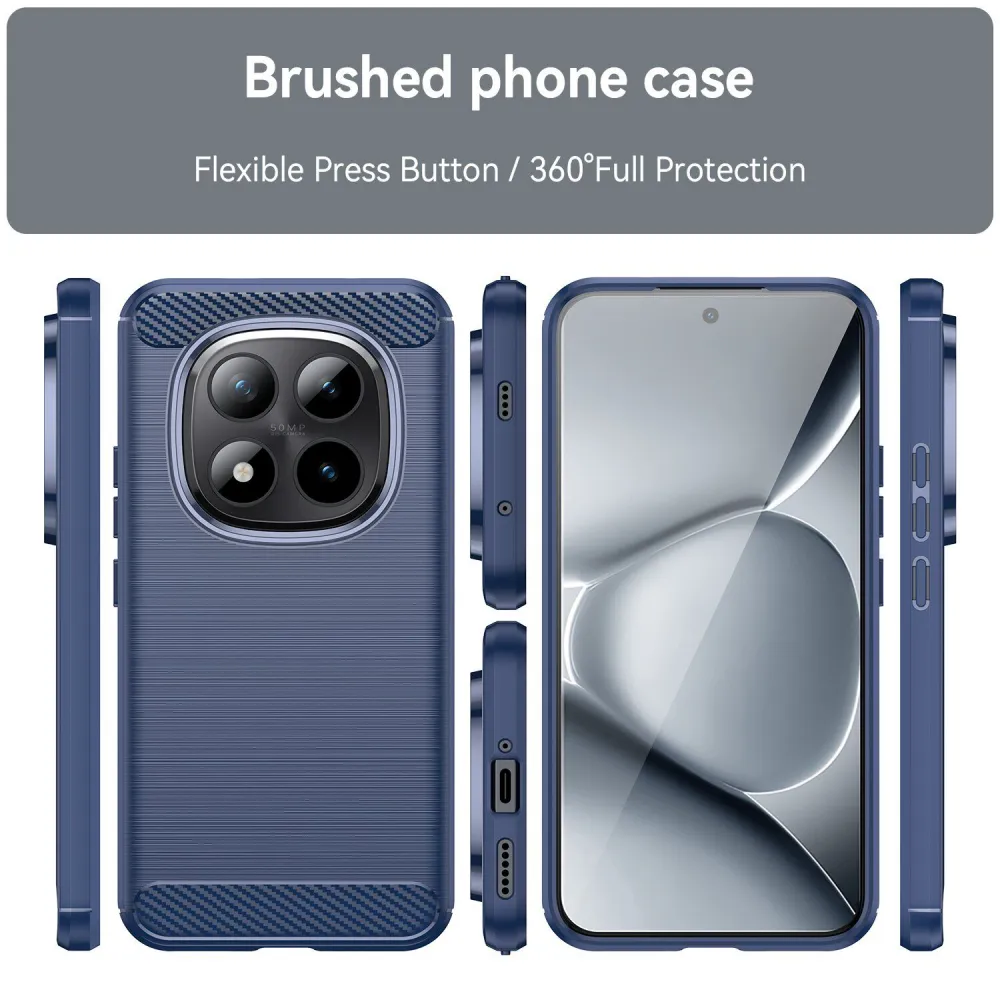 Maska Defender Safeguard za Xiaomi Redmi Note 15 Pro Plus 5G (EU) crna