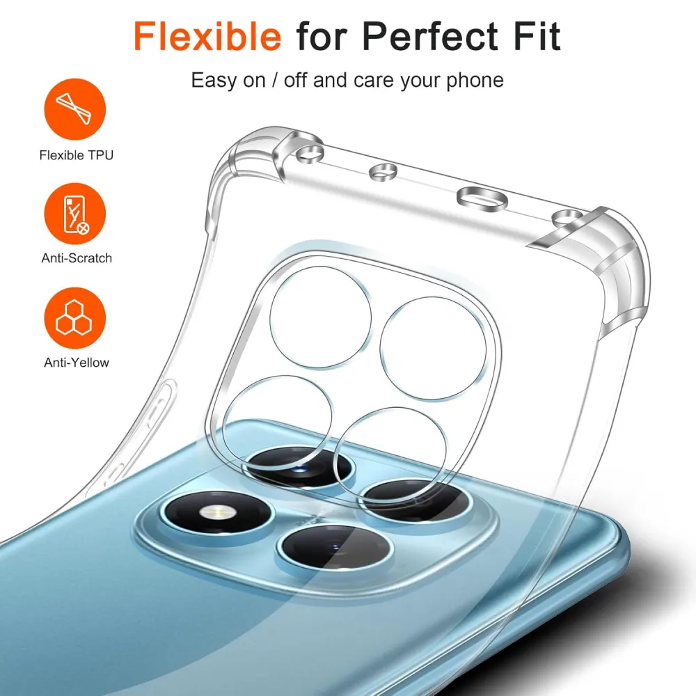 Maska Transparent ice Cube za Xiaomi Redmi Note 15 4G/5G (EU)