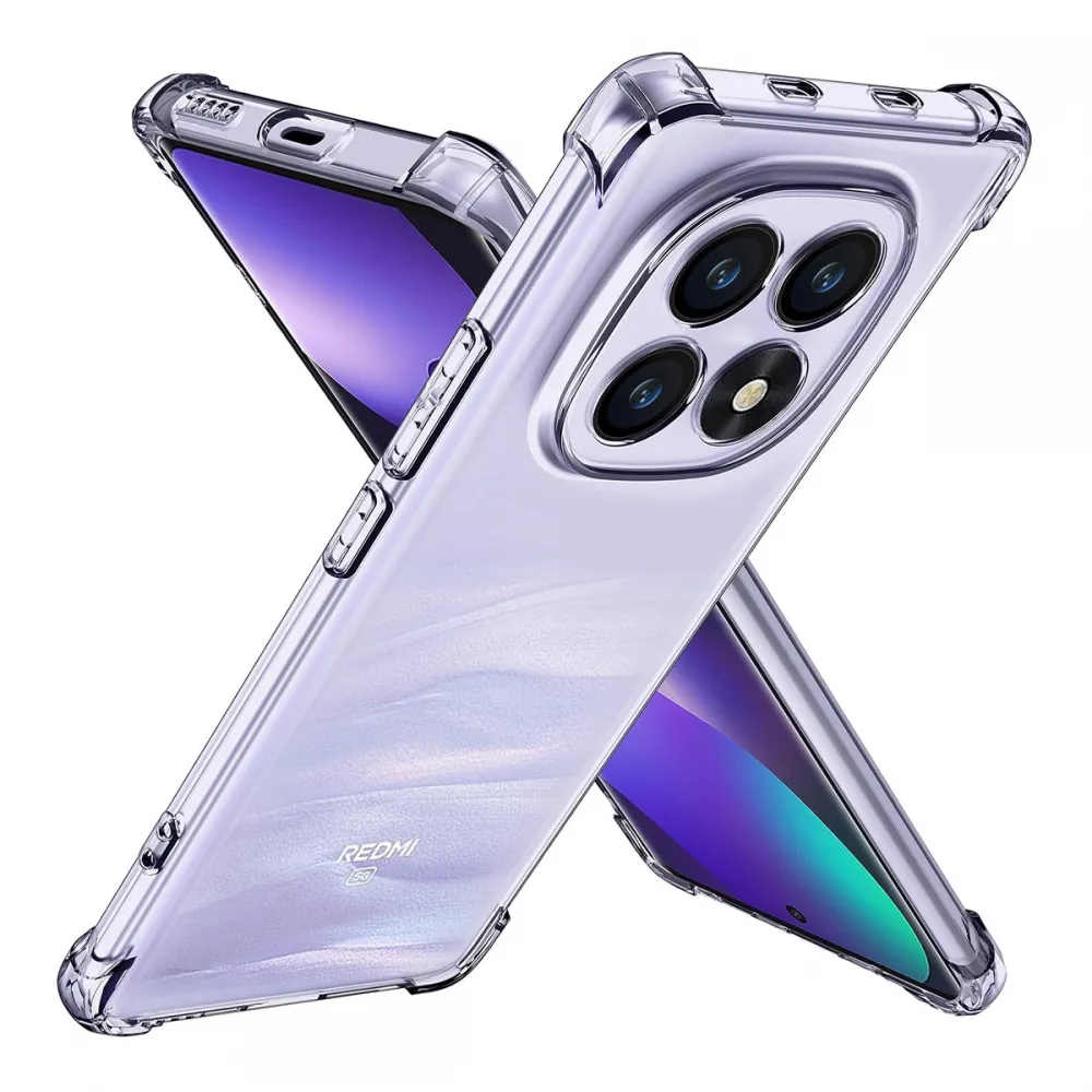 Maska Transparent ice Cube za Xiaomi Redmi Note 15 Pro 5G (EU)