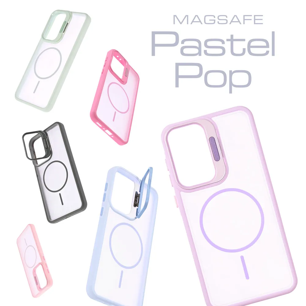 Maska Magsafe Pastel Pop za Samsung A175F/A185F Galaxy A17/A18 ljubicasta