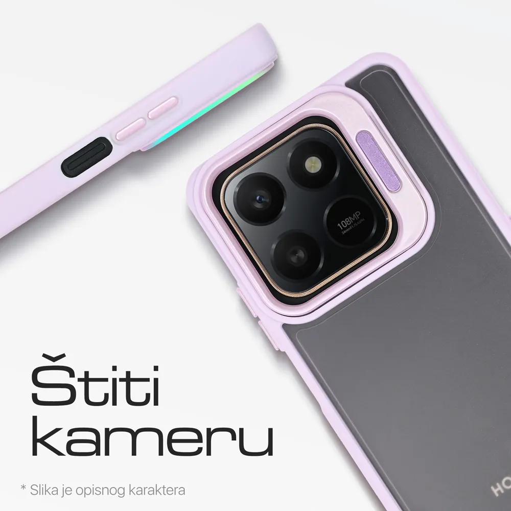 Maska Pastel Pop za Honor Magic 8 Lite roze