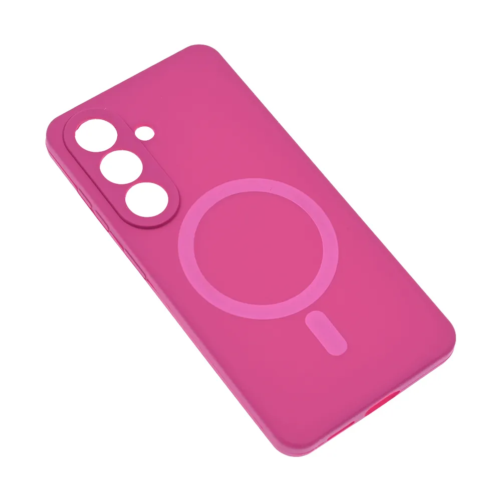 Maska Magsafe Pure color za Samsung S941B Galaxy S26 tamno pink