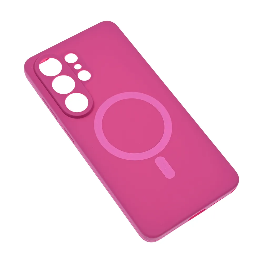 Maska Magsafe Pure color za Samsung S948B Galaxy S26 Ultra tamno pink