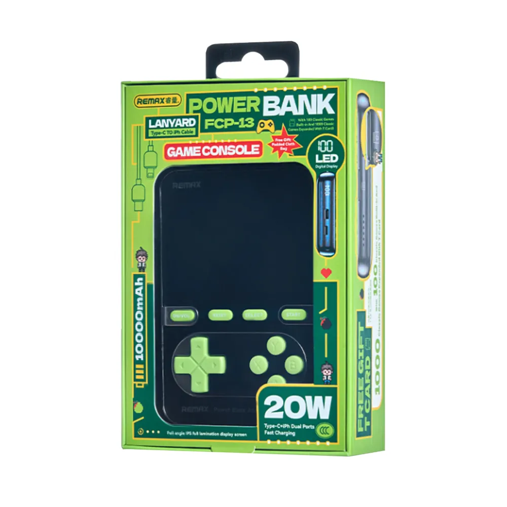 Konzola za igranje+power bank REMAX FCP-13 20W 10000mAh