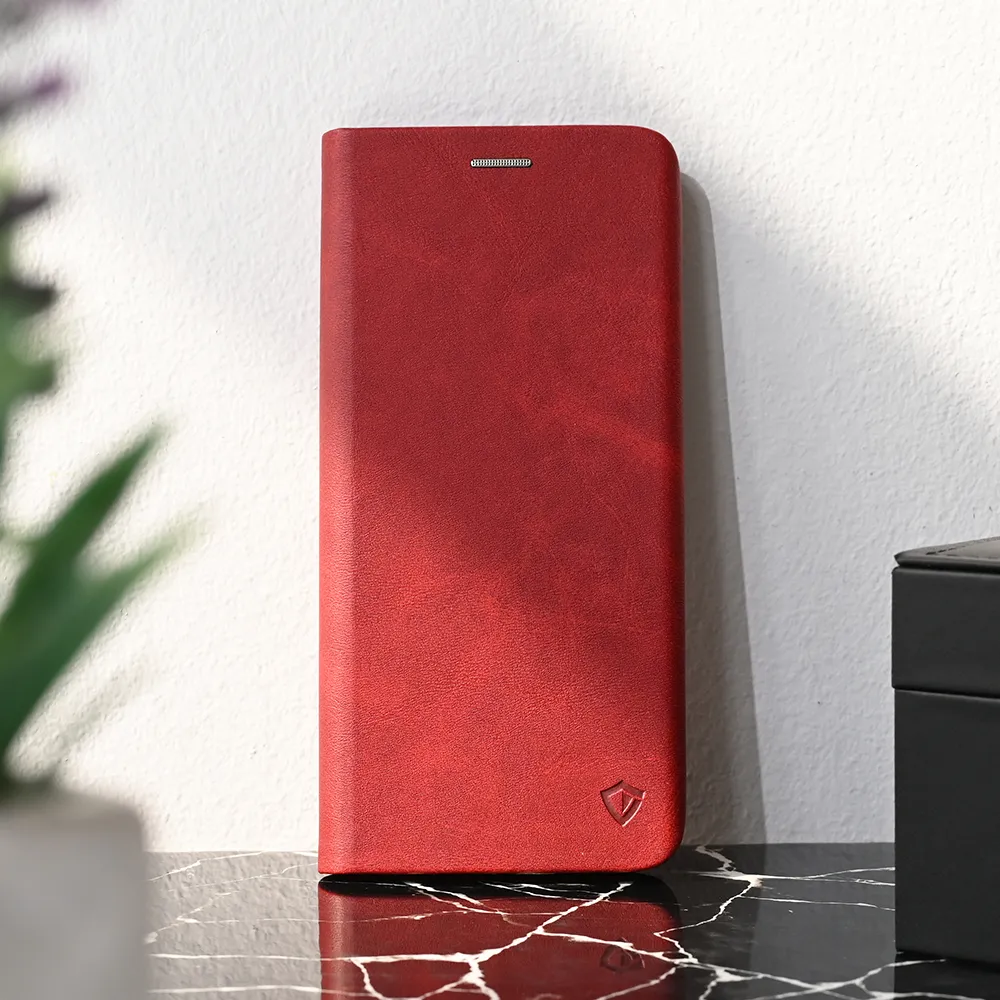 Maska Teracell Elegant Flip za Honor Magic 8 Lite crvena