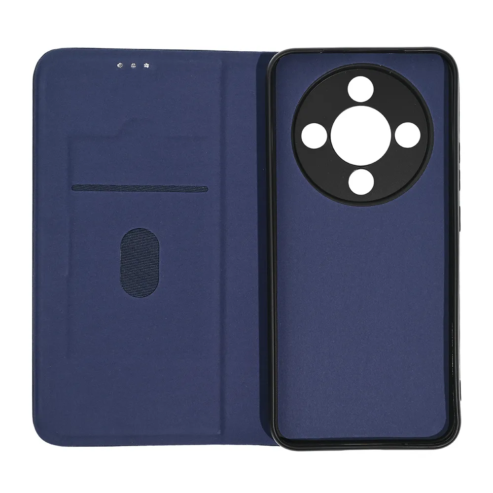Maska Teracell Elegant Flip za Honor Magic 8 Lite tamno plava