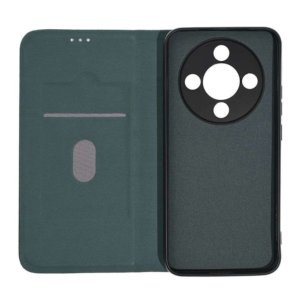 Maska Teracell Elegant Flip za Honor Magic 8 Lite tamno zelena