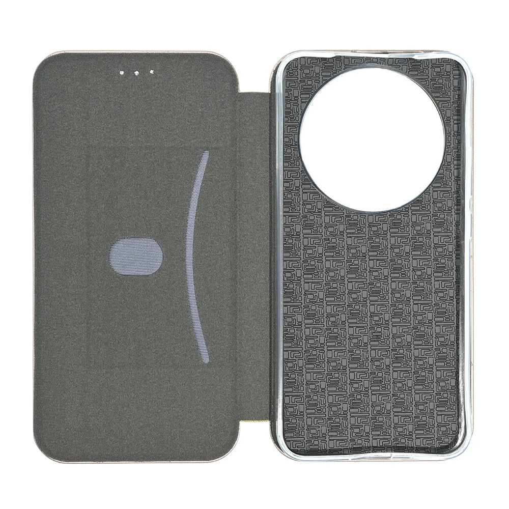 Maska Teracell Flip Cover za Honor Magic 8 Lite zlatna
