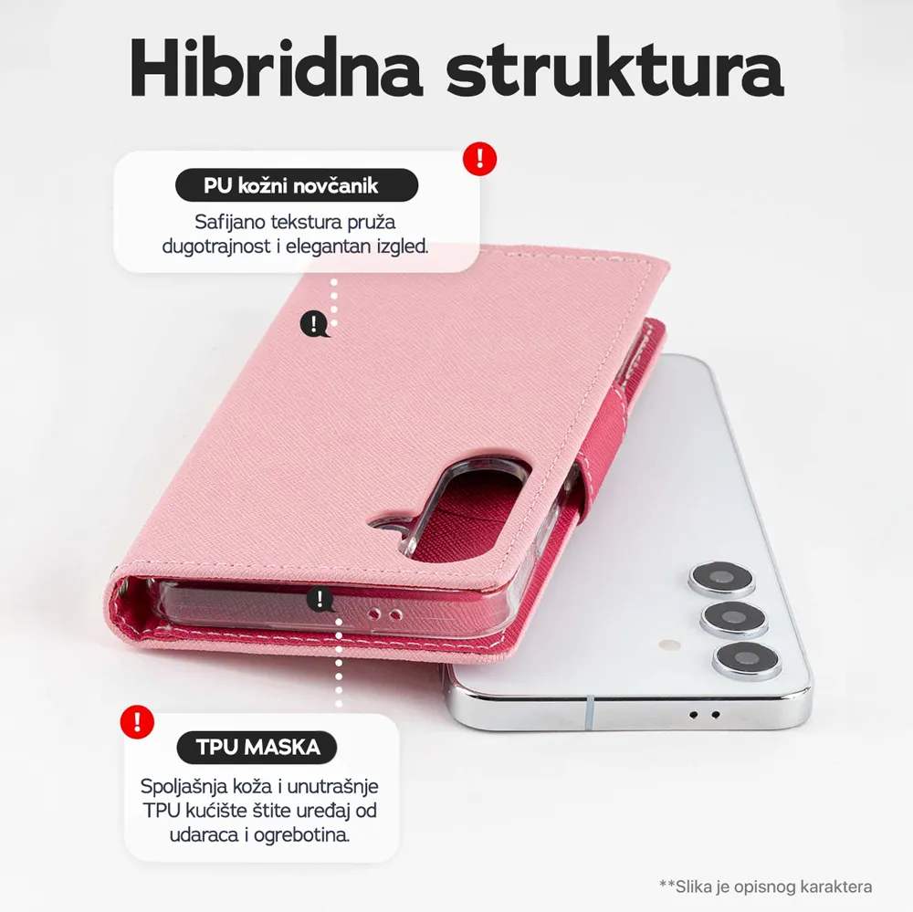 Maska Mercury za Samsung A576B Galaxy A57 5G ljubicasta