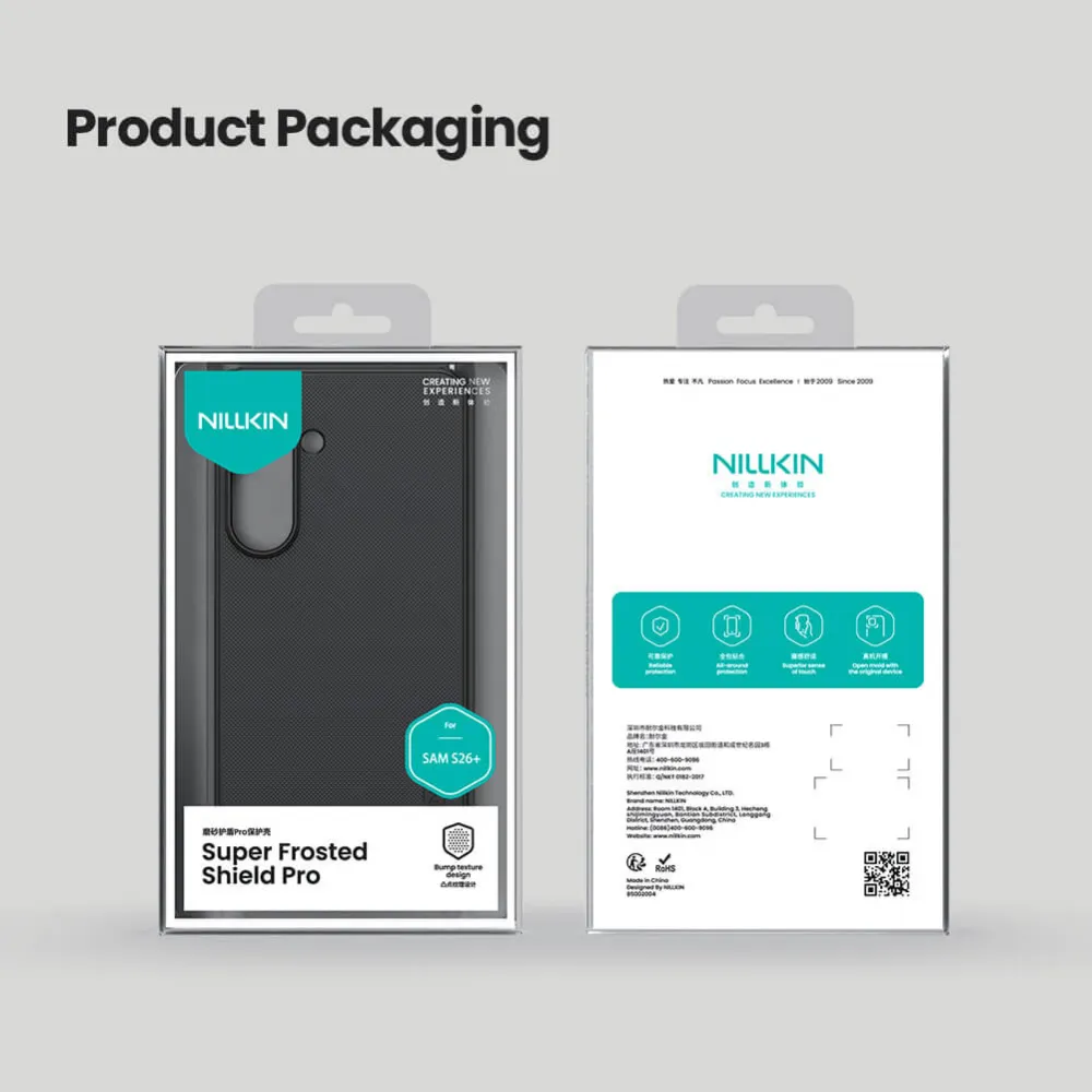 Maska Nillkin Scrub Pro za Samsung S946B Galaxy S26 Plus crna