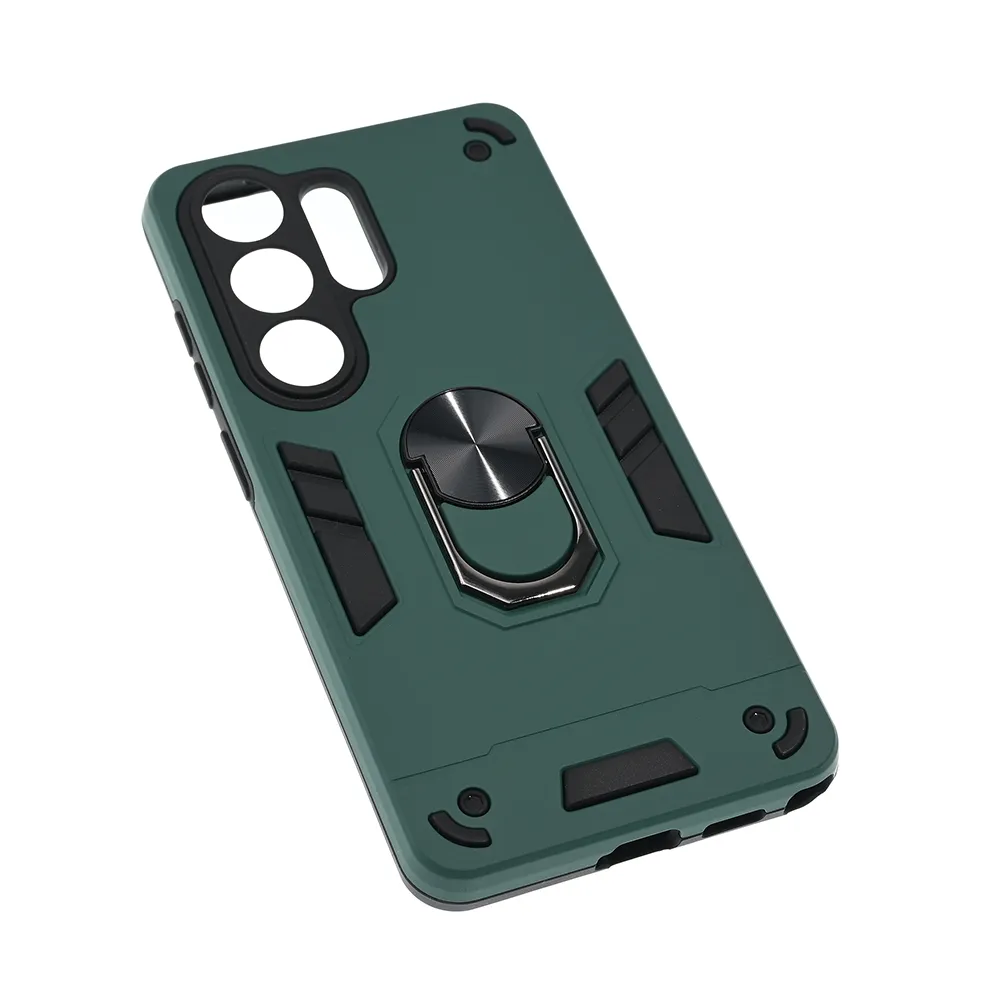 Maska Hard Ring za Samsung S948B Galaxy S26 Ultra tamno zelena
