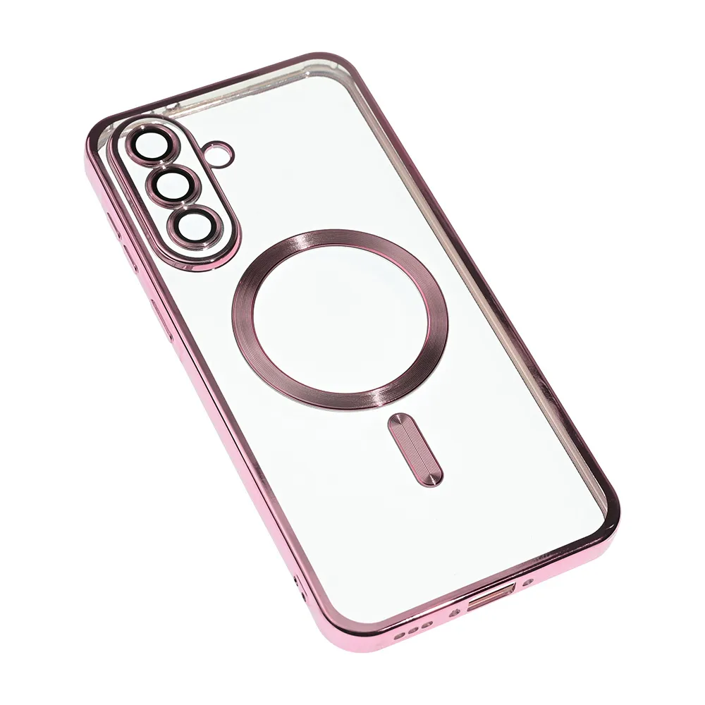 Maska Magsafe Lux za Samsung A576B Galaxy A57 5G roze