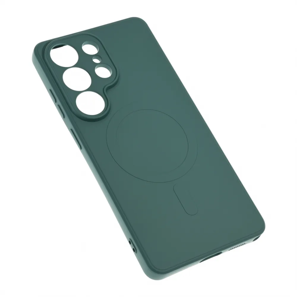 Maska Teracell Giulietta Magsafe za Samsung S948B Galaxy S26 Ultra tamno zelena