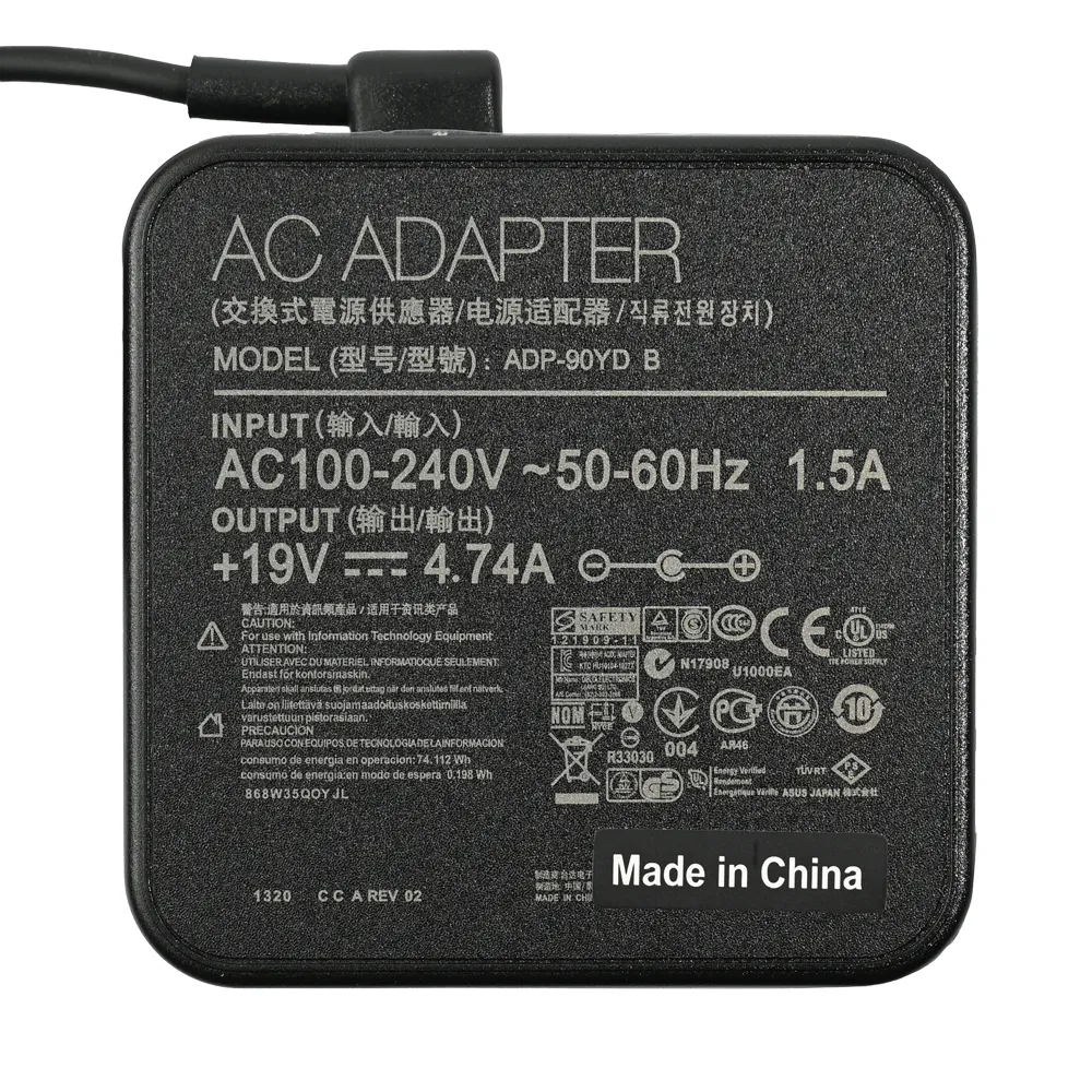 Punjac za laptop Asus 19V 4.74A (4.5*3.0) HQ kockasti JC