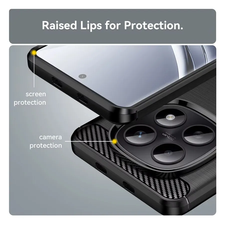 Maska Defender Safeguard za Xiaomi Redmi Note 15 4G (EU) crna