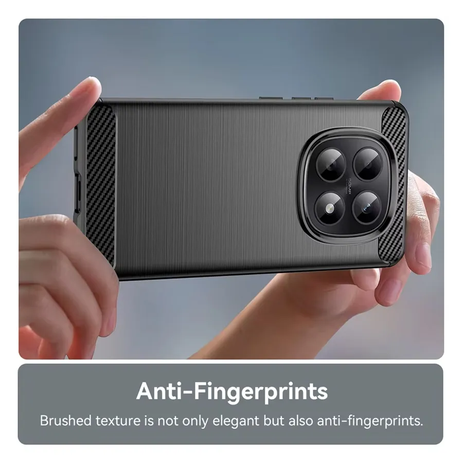 Maska Defender Safeguard za Xiaomi Redmi Note 15 4G (EU) crna