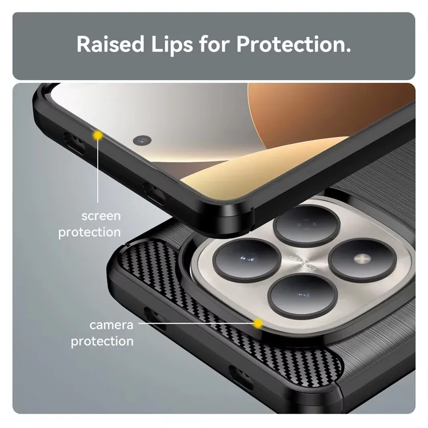 Maska Defender Safeguard za Xiaomi Redmi Note 15 Pro 4G (EU) crna