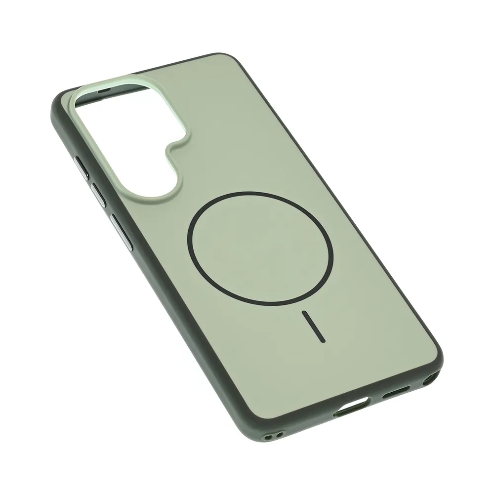 Maska Magsafe Matte Line za Samsung S948B Galaxy S26 Ultra zelena