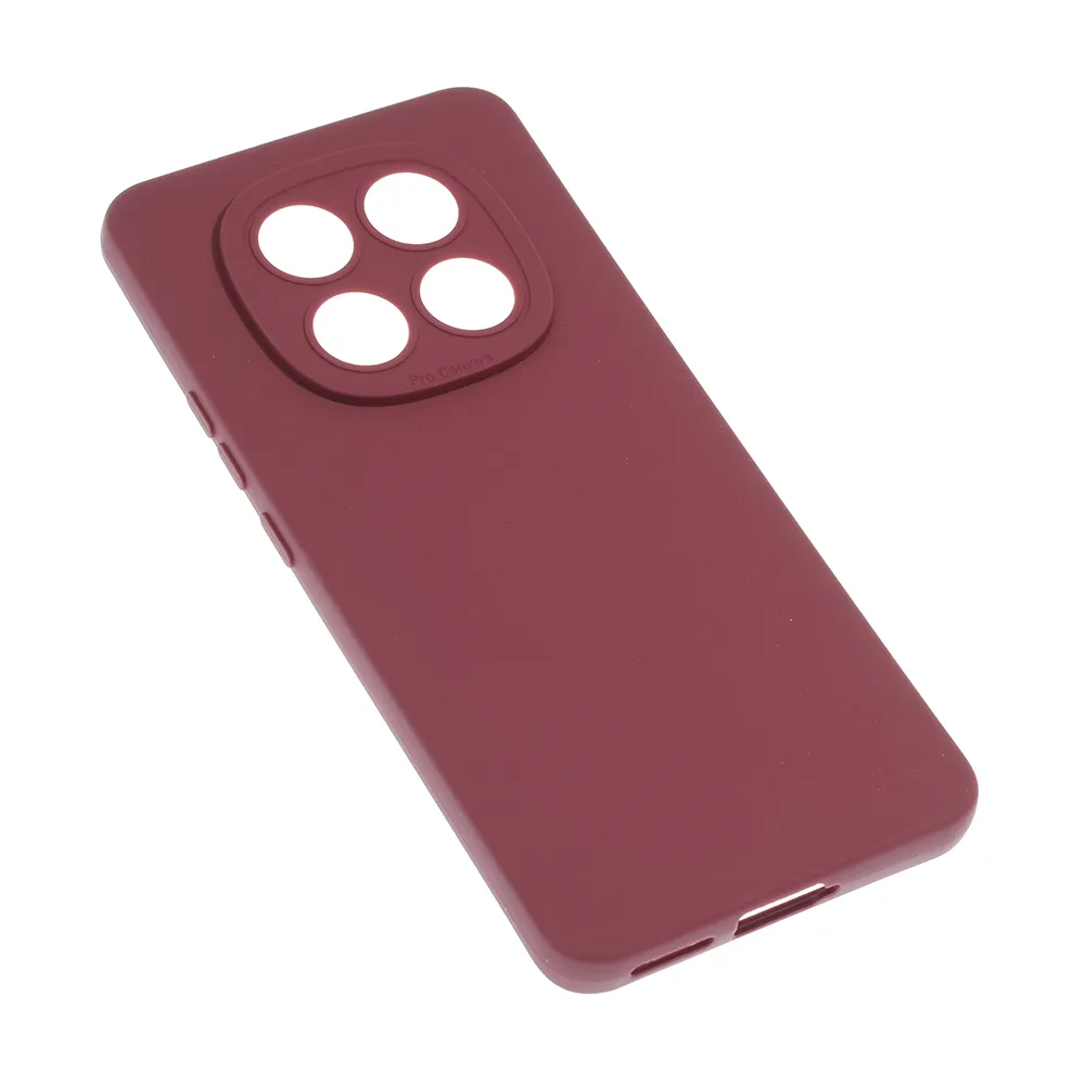 Maska Silikon Pro Camera za Xiaomi Redmi Note 15 4G bordo