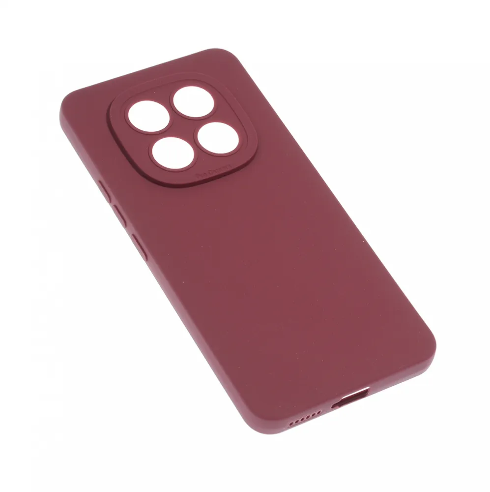 Maska Silikon Pro Camera za Xiaomi Redmi Note 15 Pro 4G bordo