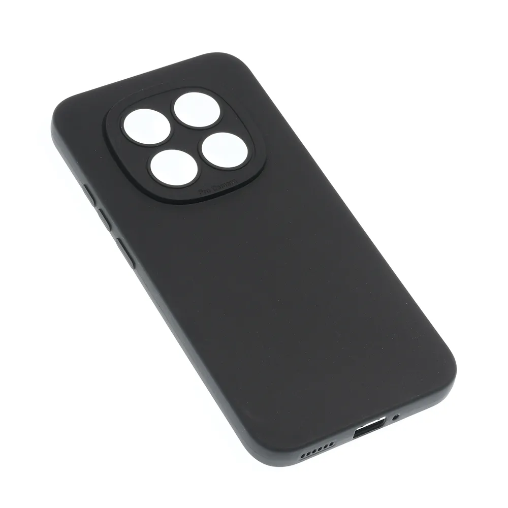 Maska Silikon Pro Camera za Xiaomi Redmi Note 15 Pro 5G crna