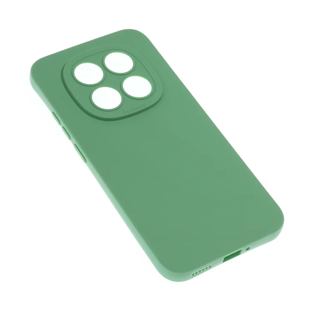 Maska Silikon Pro Camera za Xiaomi Redmi Note 15 Pro 5G zelena