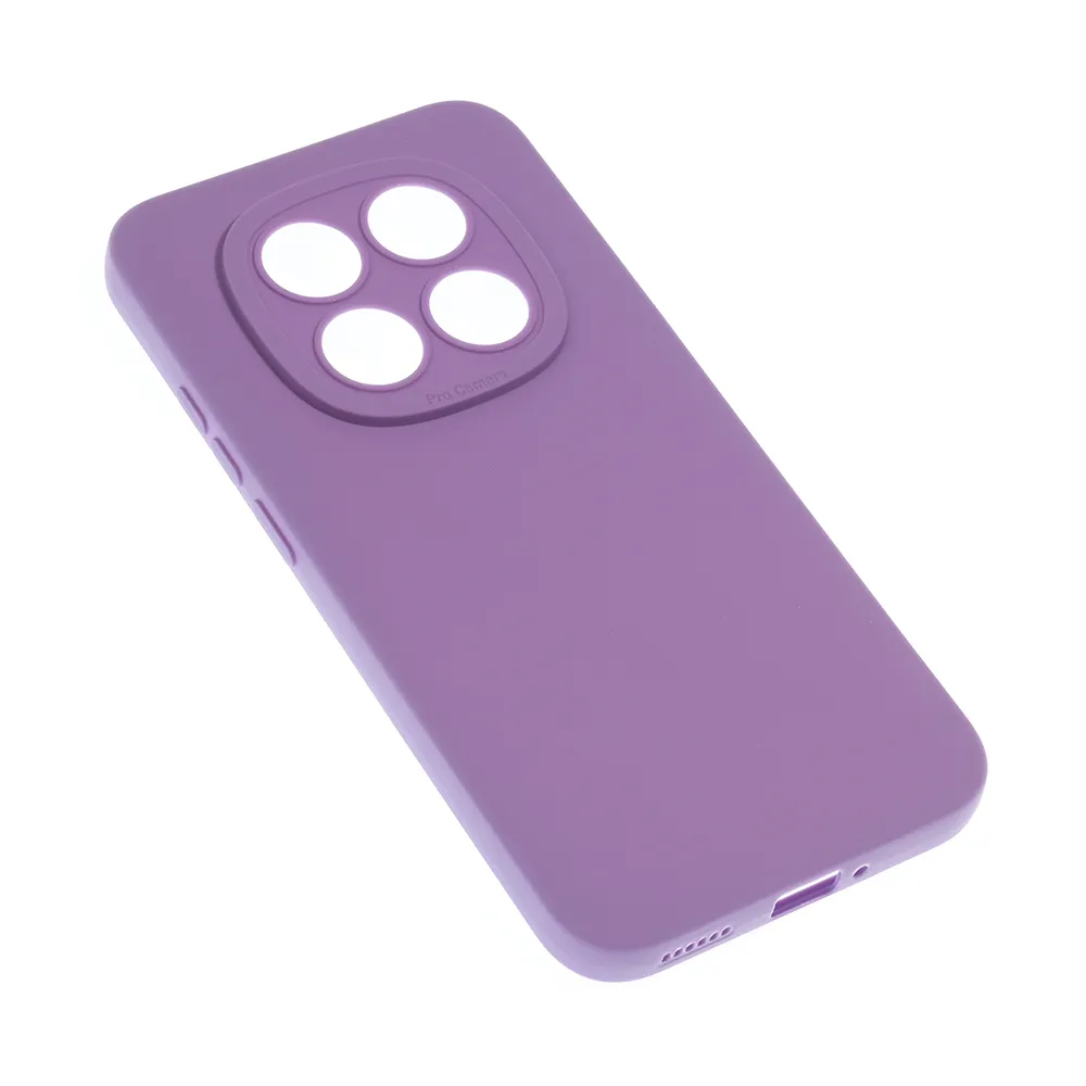 Maska Silikon Pro Camera za Xiaomi Redmi Note 15 Pro Plus 5G ljubicasta