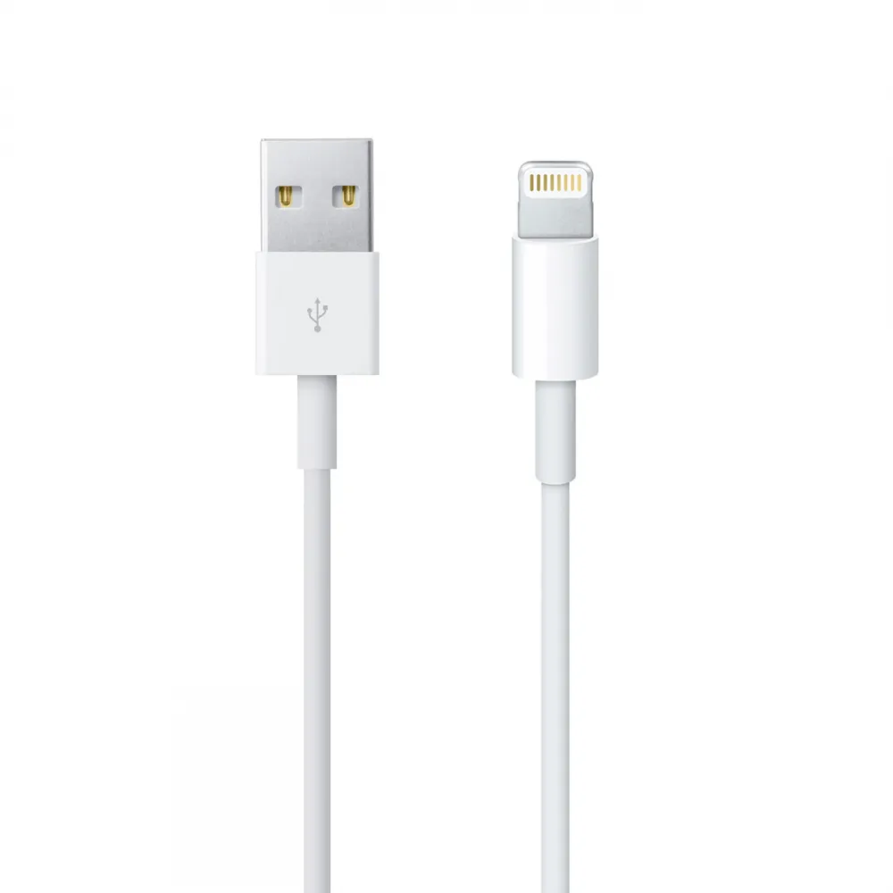 Data kabl L za iPhone 11-14 USB na Lightning beli 1m