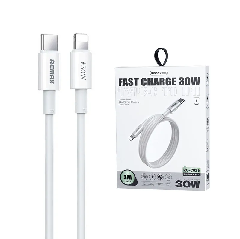 Data kabl REMAX Dofon Series 30W PD Fast Charging  1M  RC-C026 Type C na iPhone lightning beli