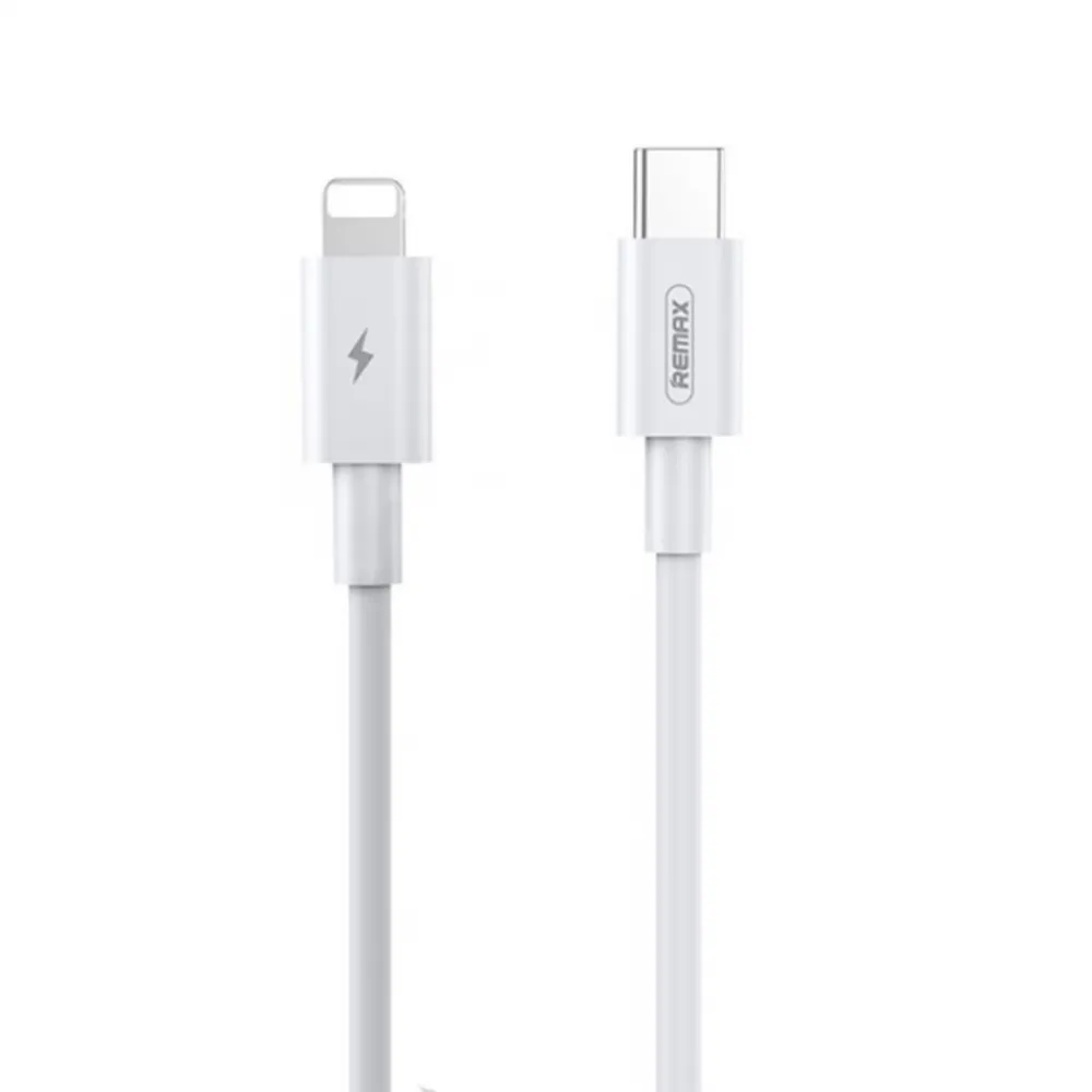 Data kabl REMAX RC-183i PD 30W Type C na iPhone lightning 2m beli
