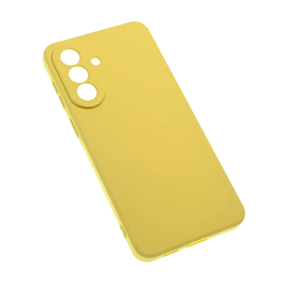 Maska Teracell Soft Velvet za Samsung A576B Galaxy A57 5G zuta
