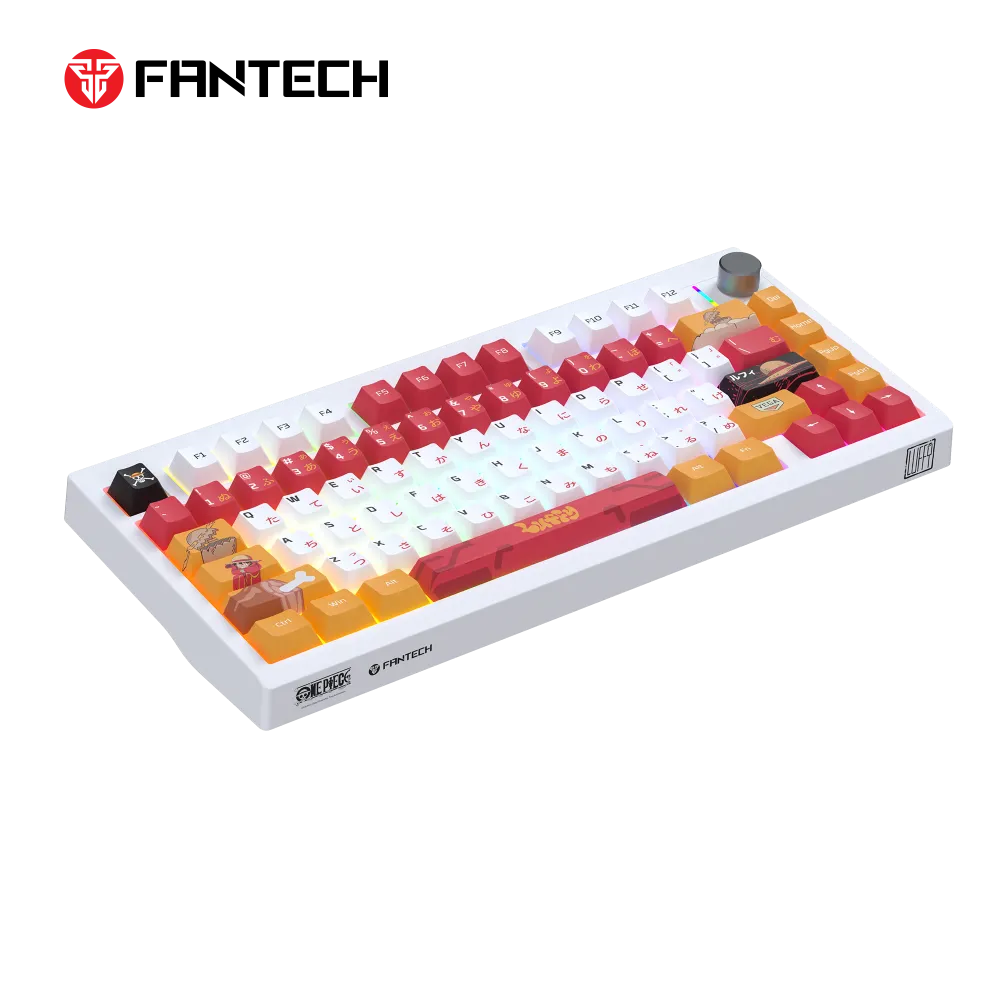 Tastatura Mehanicka Gaming Fantech MK921 Maxfit 8 Wireless ONE PIECE - LUFFY (brown switch)