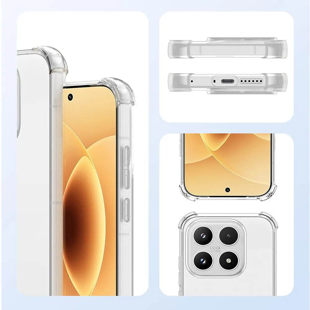 Maska Transparent Ice Cube za Xiaomi 17