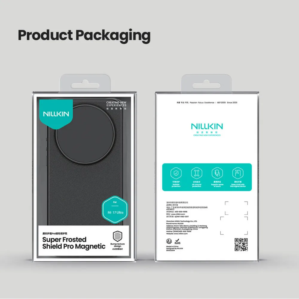 Maska Nillkin Scrub Pro Magnetic za Xiaomi 17 Ultra crna