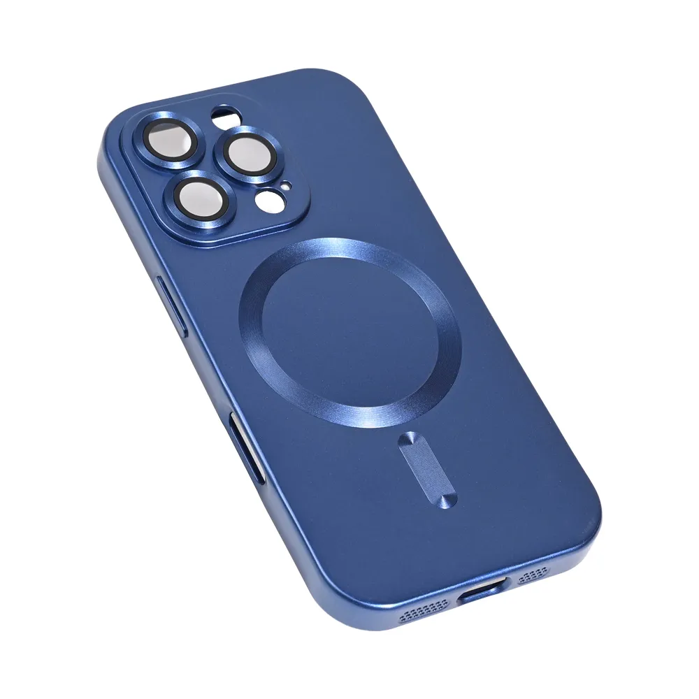 Maska Magsafe Chrome za iPhone 16 Pro 6.3 tamno plava