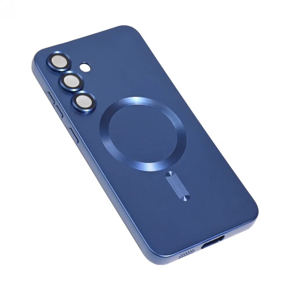 Maska Magsafe Chrome za Samsung S731B Galaxy S25 FE tamno plava