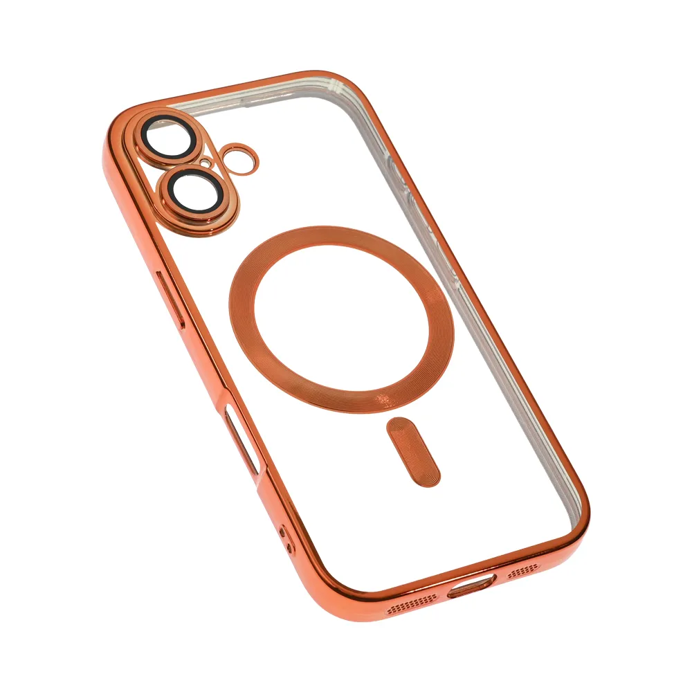 Maska Magsafe Lux za iPhone 16 6.1 narandzasta