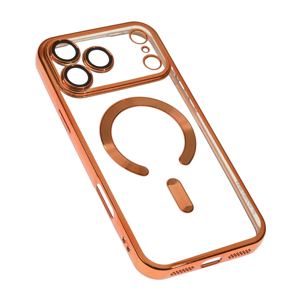 Maska Magsafe Lux za iPhone 17 Pro Max 6.9 narandzasta