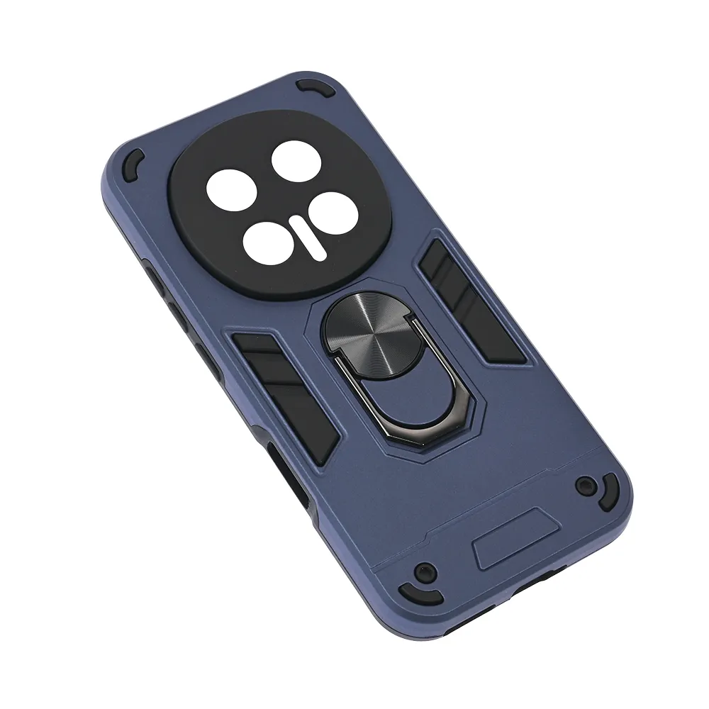 Maska Hard Ring za Honor Magic 8 Pro tamno plava
