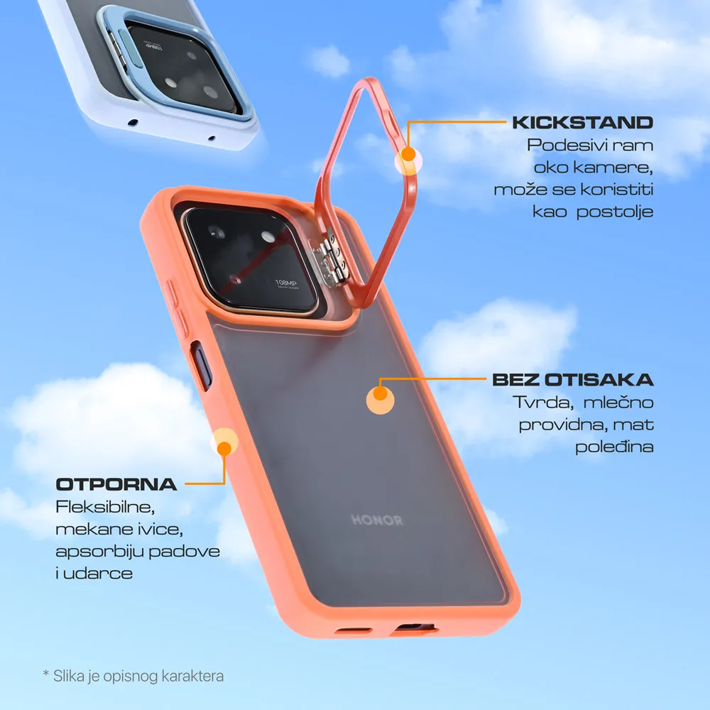 Maska Pastel Pop za Honor Magic 8 Lite bez