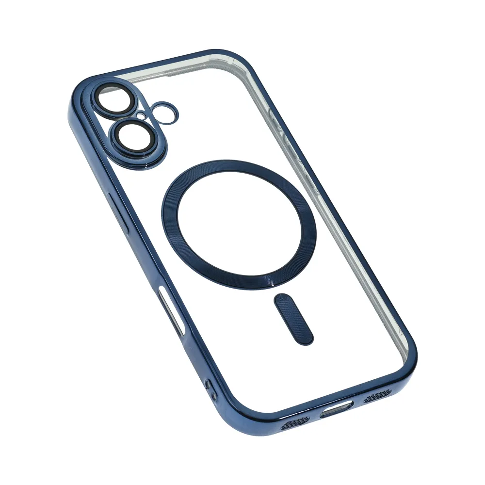 Maska Magsafe Lux za iPhone 17 6.3 tamno plava