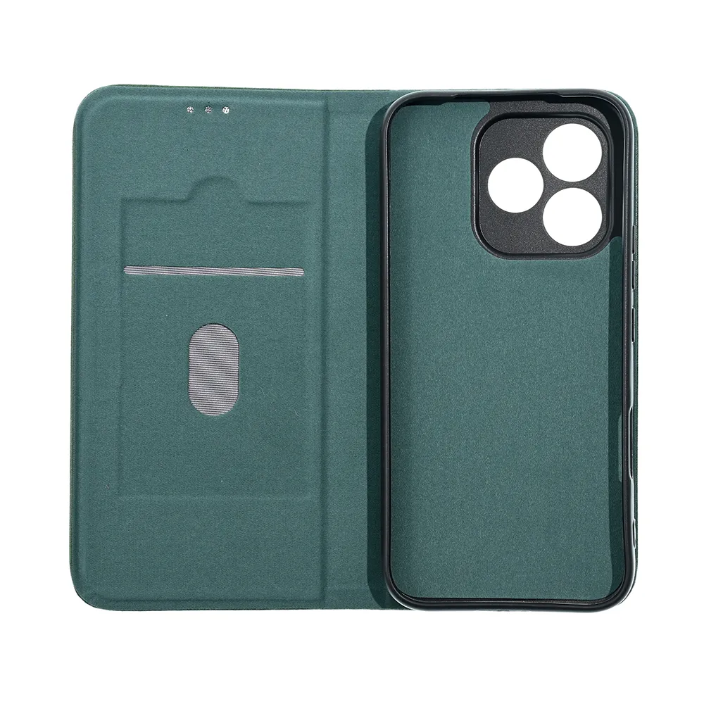 Maska Teracell Elegant Flip za Honor 600 Lite tamno zelena