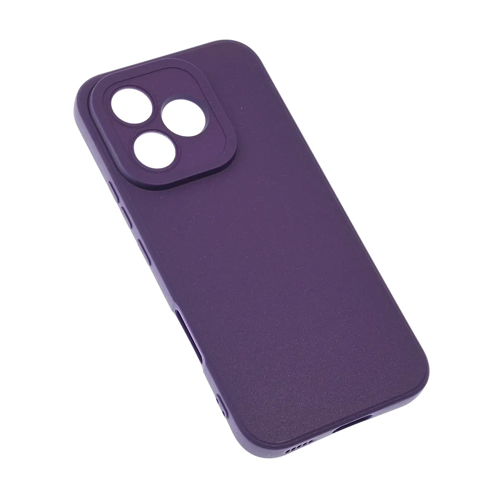 Maska Teracell Giulietta za Honor 600 Lite mat tamno ljubicasta