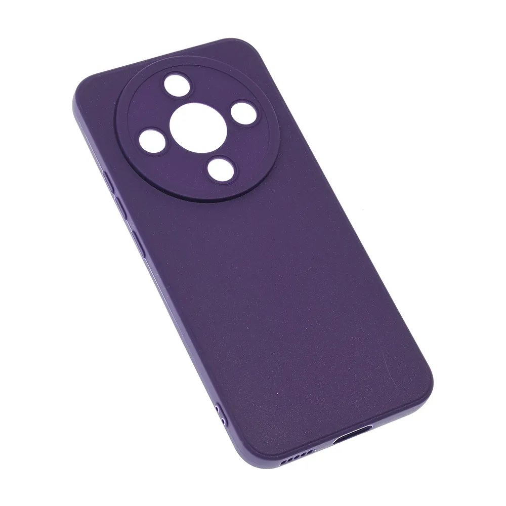 Maska Teracell Giulietta za Honor Magic 8 Lite mat tamno ljubicasta