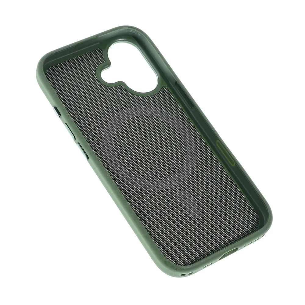 Maska Magsafe TechWoven za iPhone 17 6.3 zelena