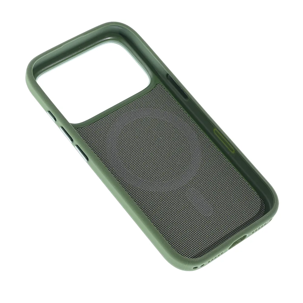 Maska Magsafe TechWoven za iPhone 17 Pro 6.3 zelena