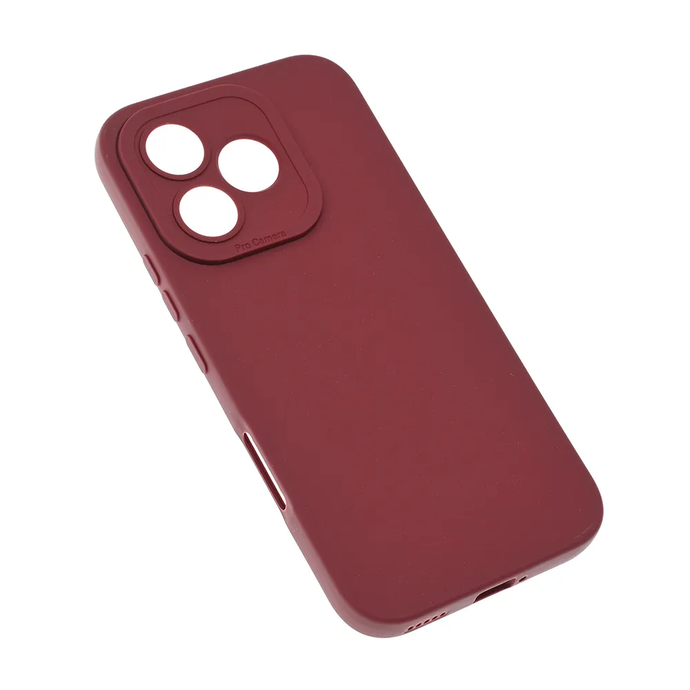 Maska Silikon Pro Camera za Honor 600 Lite bordo