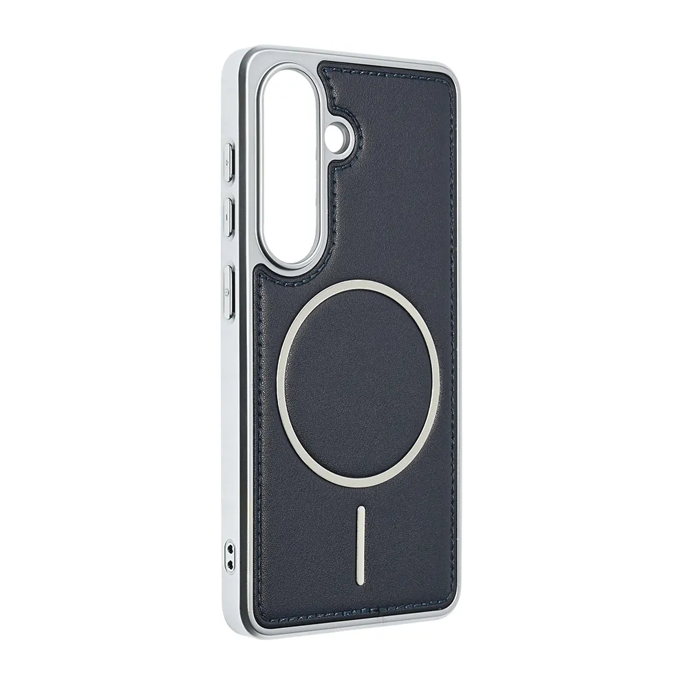 Maska Magsafe Urban Leather za Samsung S941B Galaxy S26 tamno plava